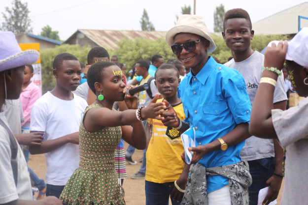 Les enfants reporters investis pour parler de la paix