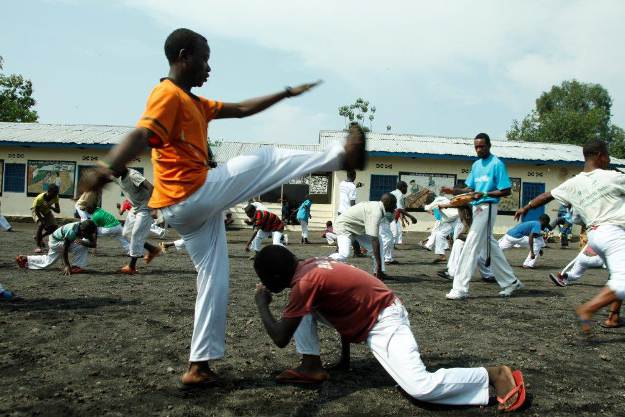 La Capoeira me rend plus fort