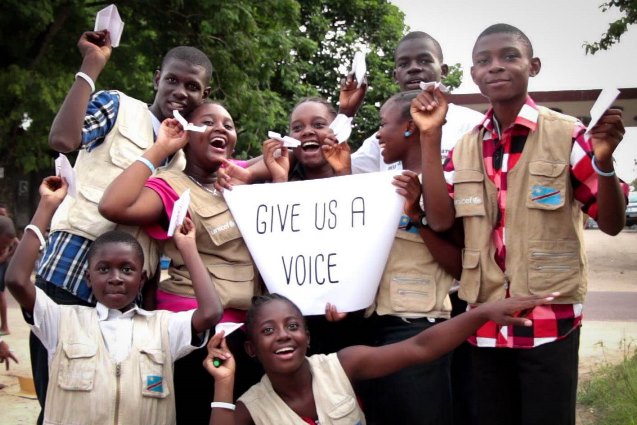 Enfants du monde, exprimez-vous !