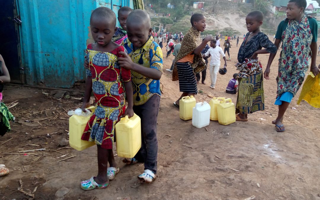 Bukavu : il n’y a pas d’eau potable à Cimpunda, les enfants en souffrent