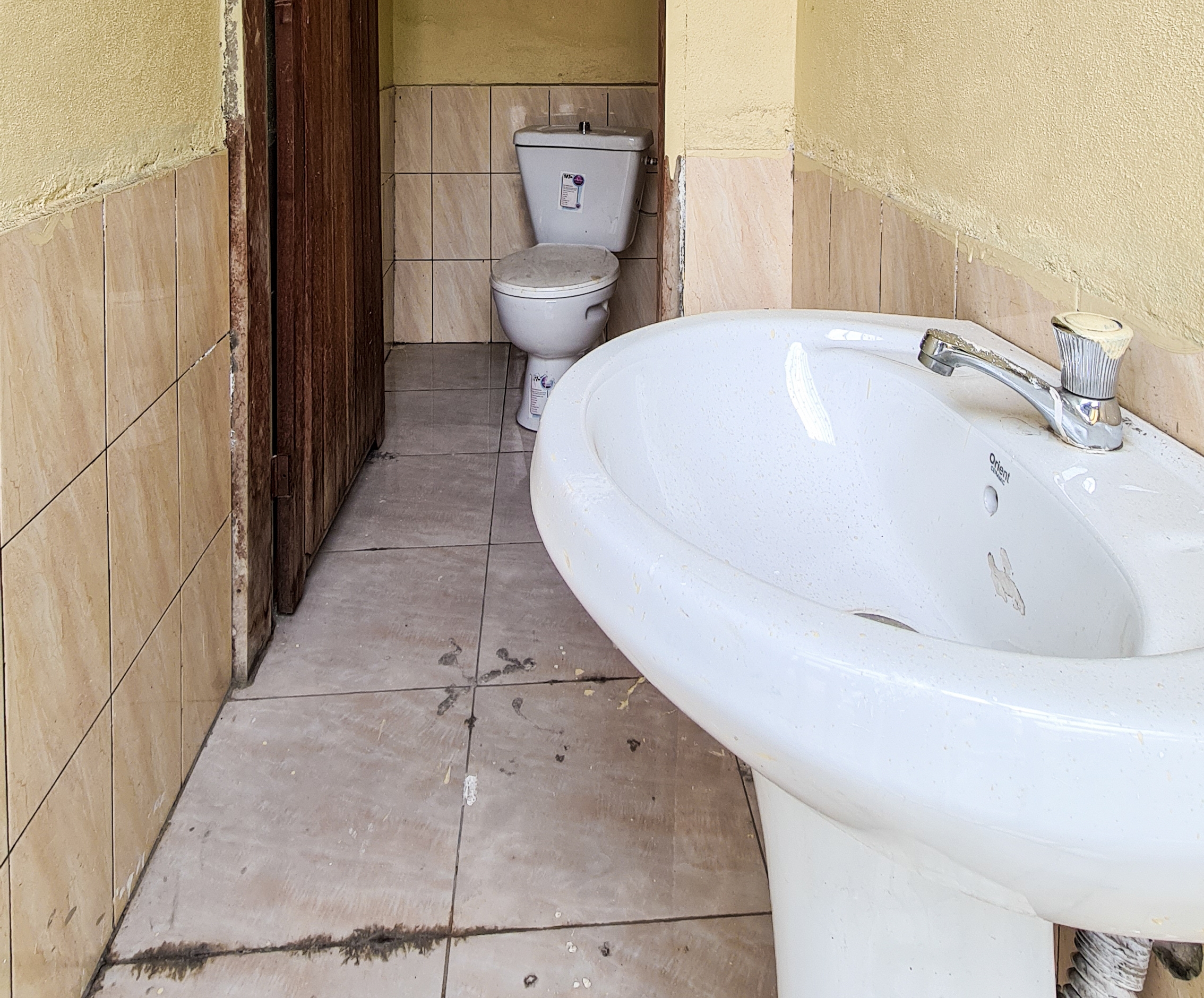 Toilettes propres à Goma