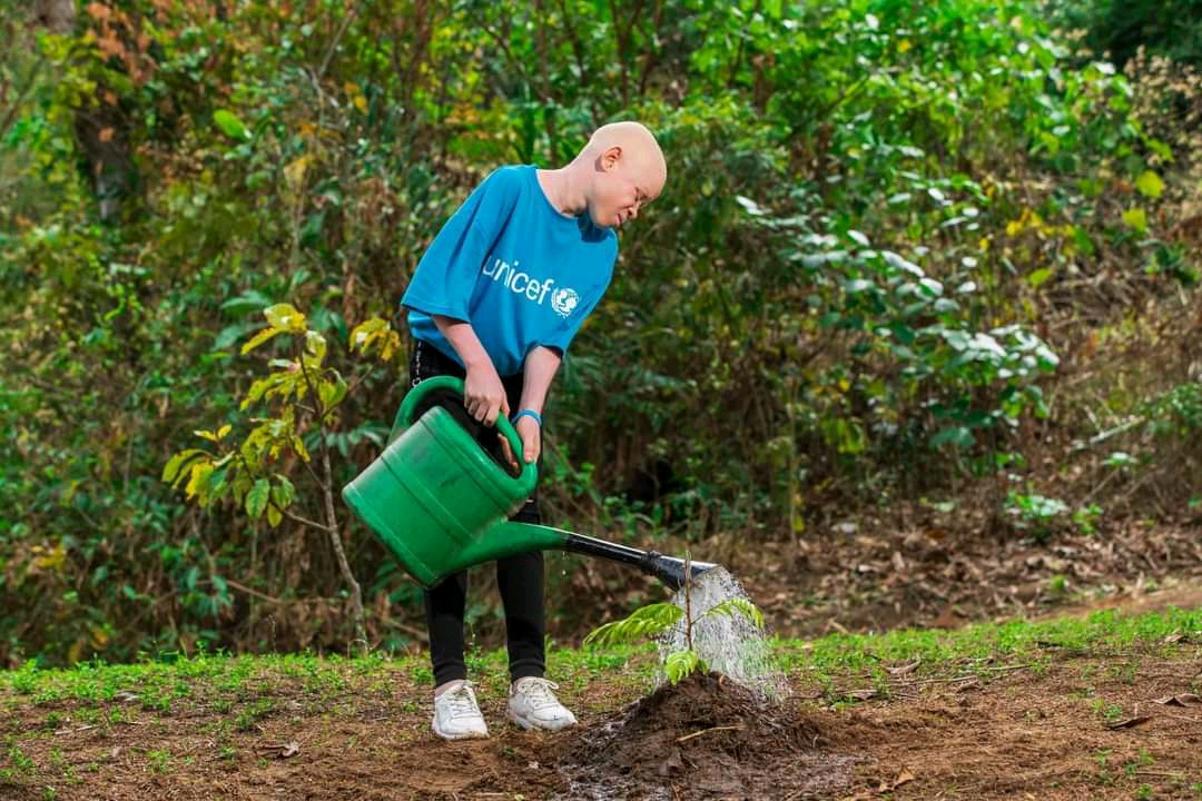 Emmanuel, Ambassadeur climat Unicef