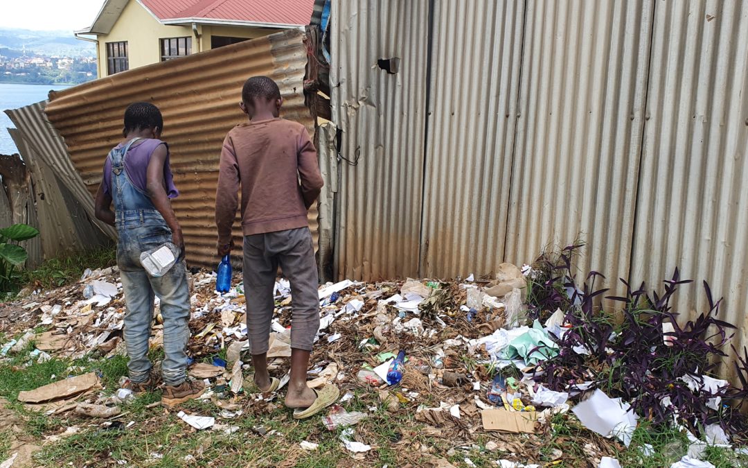 A Bukavu, les déchets sont mal gérés.