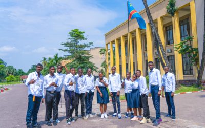 Des élèves finalistes de Kinshasa