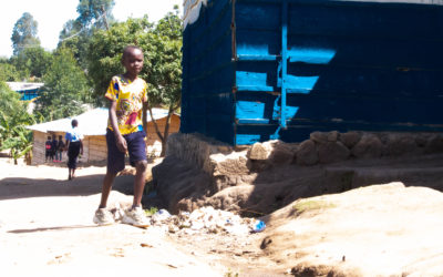 Mon école est sale parce qu&rsquo;il n&rsquo;y a pas des poubelles