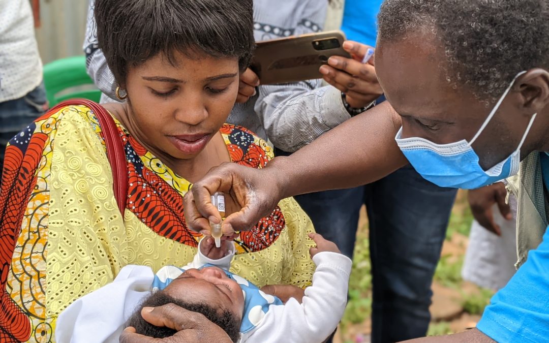 Vaccination des enfants à Bukavu