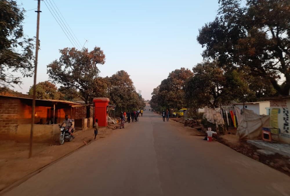 Une vue de la ville de Kipushi