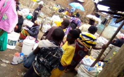 J&rsquo;ai sensibilisé sur la mpox dans un marché de Goma