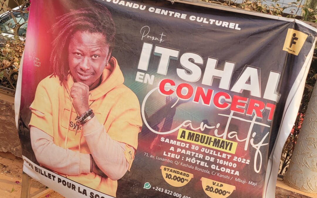 Mbuji-Mayi : un artiste livre un concert pour soutenir les enfants orphelins