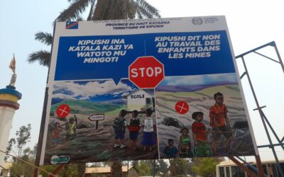 Kipushi dit non au travail des enfants dans les mines