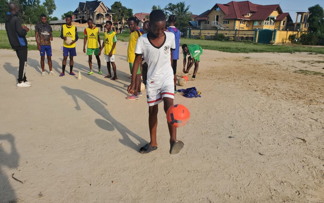 Samuel Amisa rêve de devenir joueur professionnel de foot