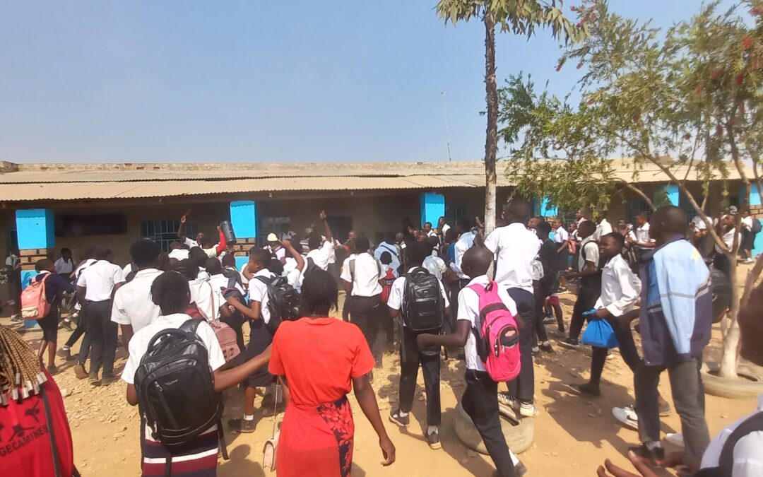 Kipushi :  Bagarre entre les Diplômés 2022 et leurs enseignants