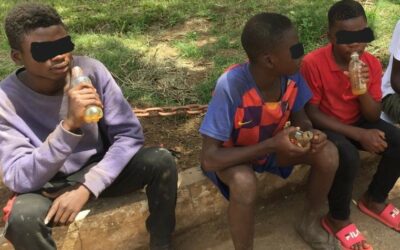 Certains enfants du centre Lukunyi sont retournés dans la rue