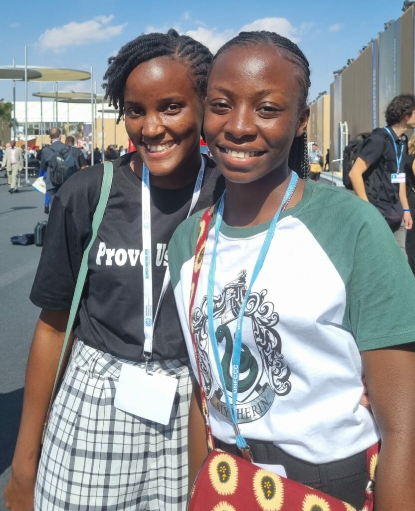  Ketsia Passou et l'Ambassadeur Vanessa Nakate, ambassadeur UNICEF