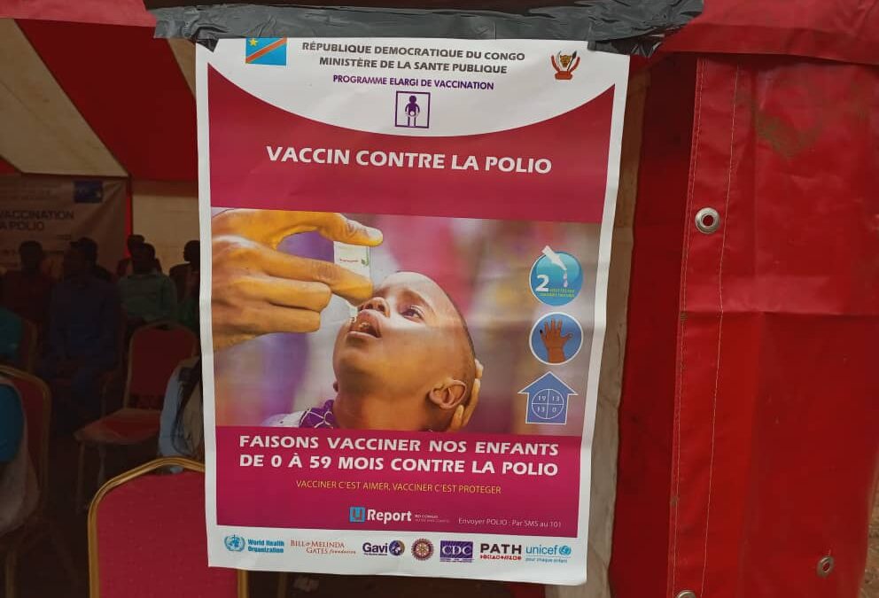 Campagne contre la polio dans le Haut-Katanga