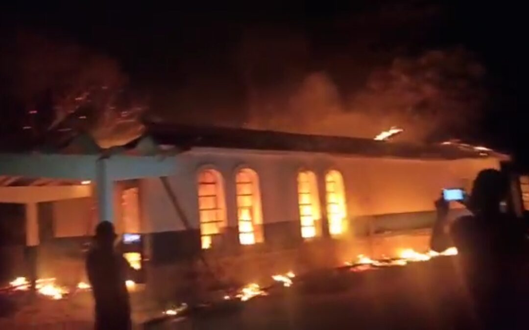 Incendie à l’école maternelle Kamarenge de Kipushi