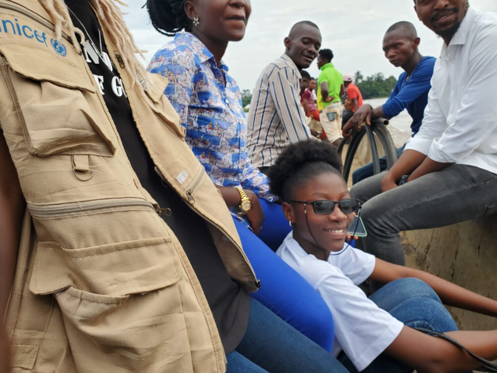 Bélise, lors de la traversée vers la rive gauche