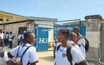 Je suis surprise par la propreté dans mon école