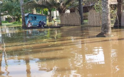 Mbandaka : l&rsquo;avenue Royale est inondée