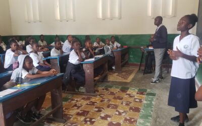 J’étais stressée lors de ma première sensibilisation à l’école