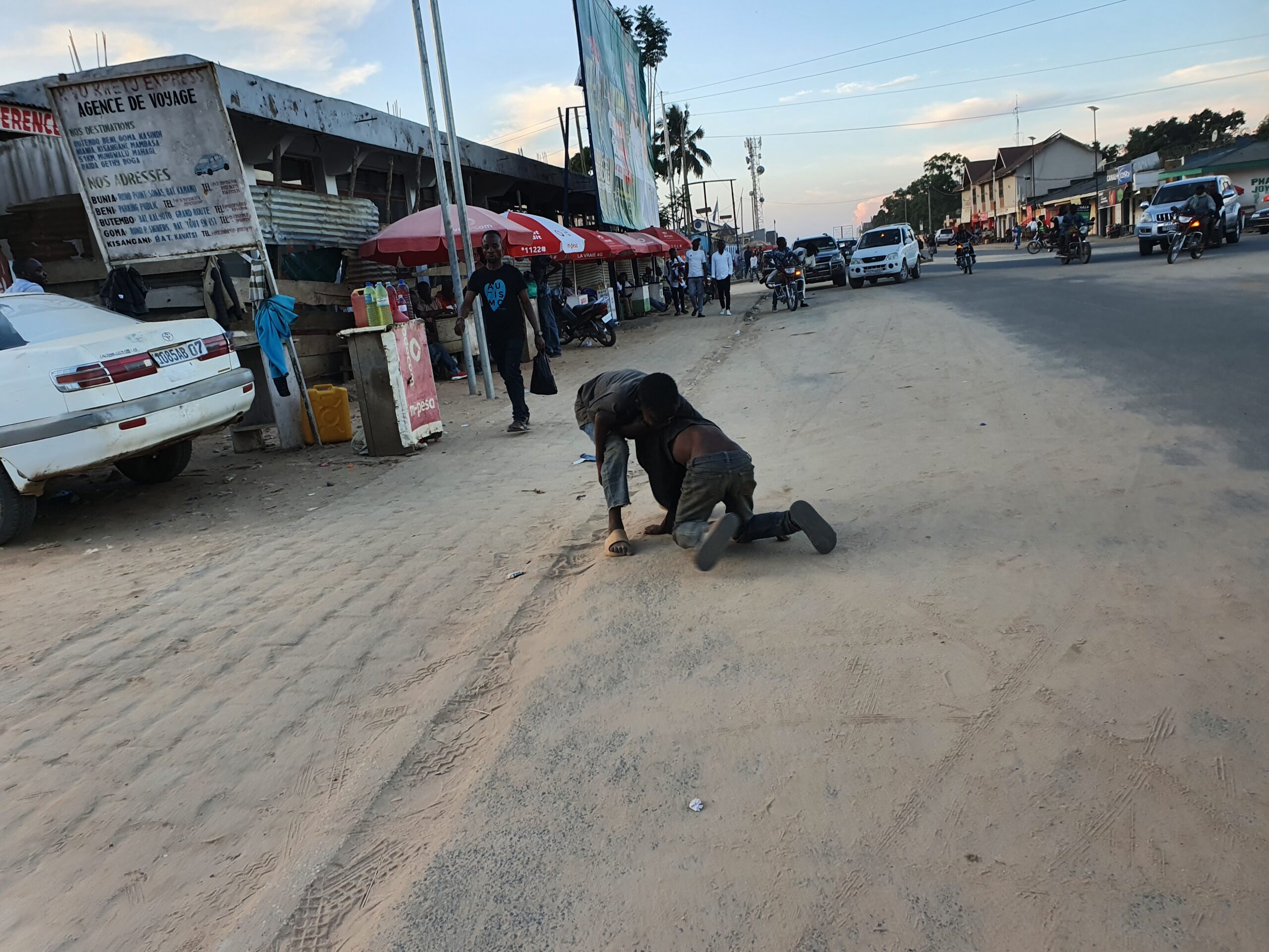 Enfants en situation de rue à Bunia
