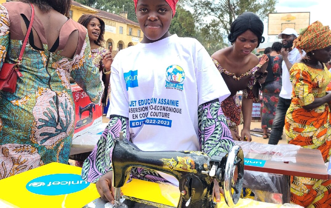 Après sa formation, Imani compte ouvrir son atelier de couture à Bukavu