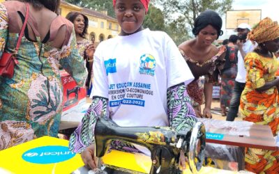 Après sa formation, Imani compte ouvrir son atelier de couture à Bukavu