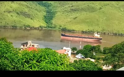 C&rsquo;est merveilleux de contempler la beauté du port de Matadi