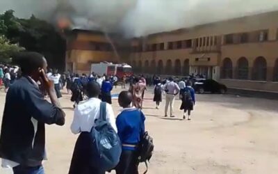 Des élèves traumatisés après l&rsquo;incendie du lycée Mwanga à Kolwezi