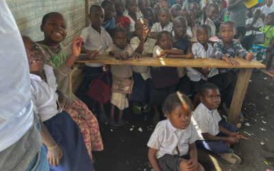 Site de Lushagala : La détermination des enfants déplacés