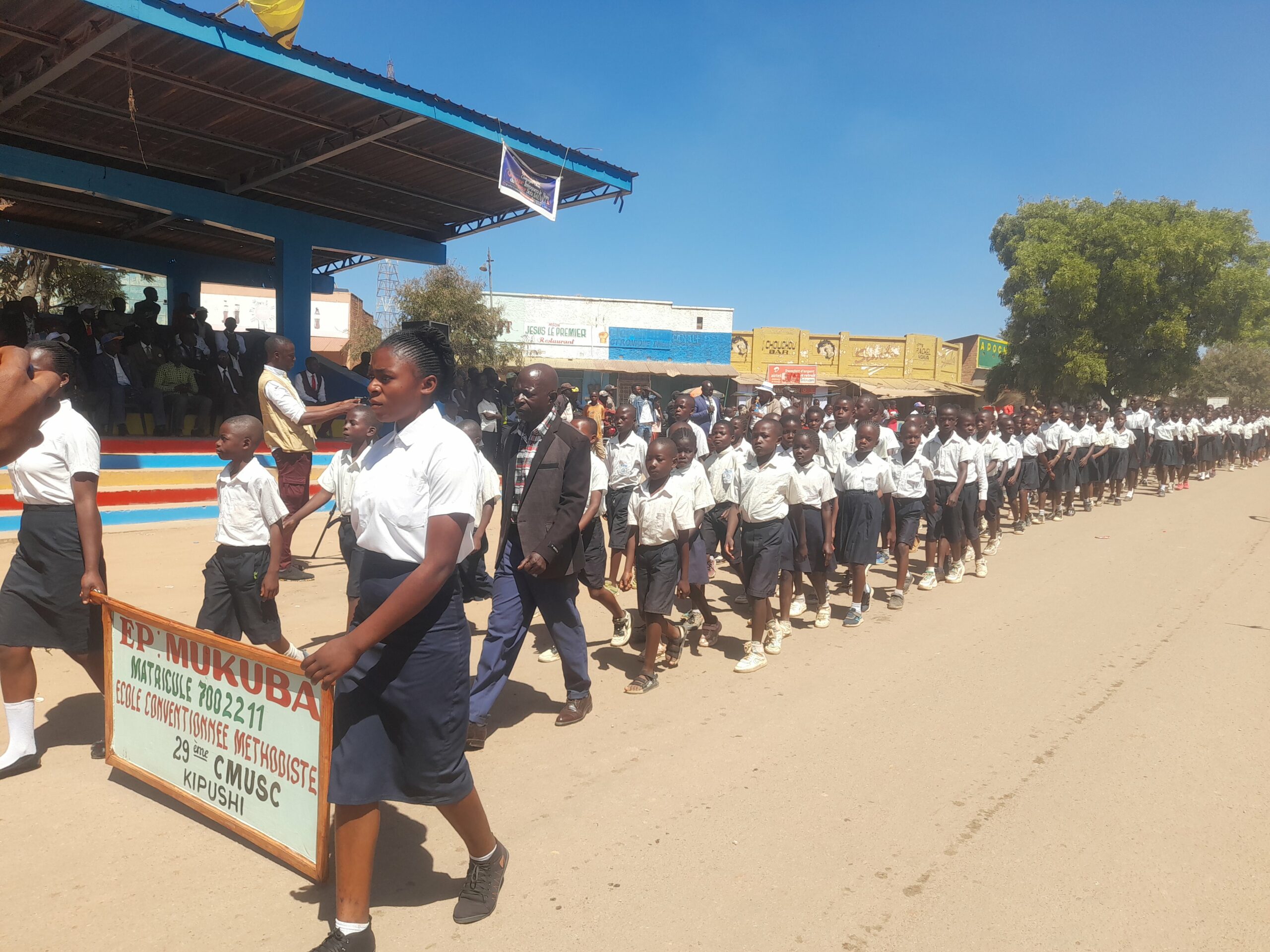 Célébration Journée nationale de l'enseignement à Kipushi