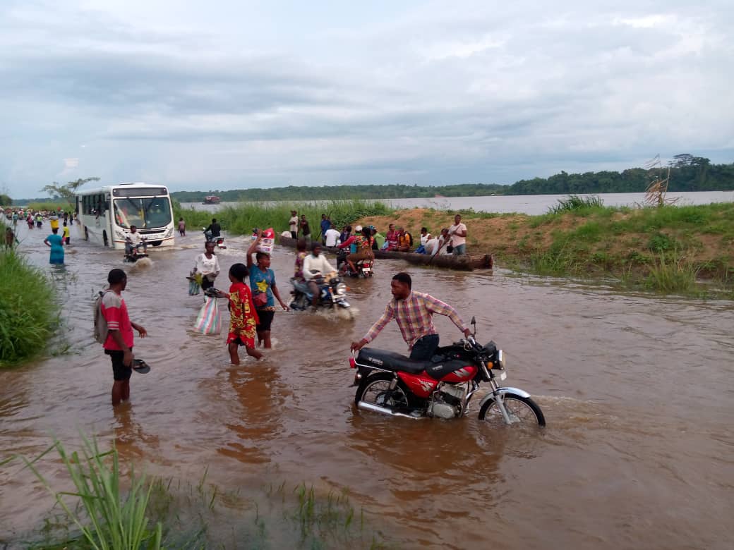 Montée des eaux à Kisangani