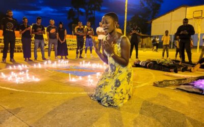Sarah, jeune musicienne engagée pour la paix à Beni