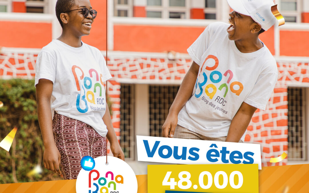Merci à nos 48 000 abonnés sur Pona Bana