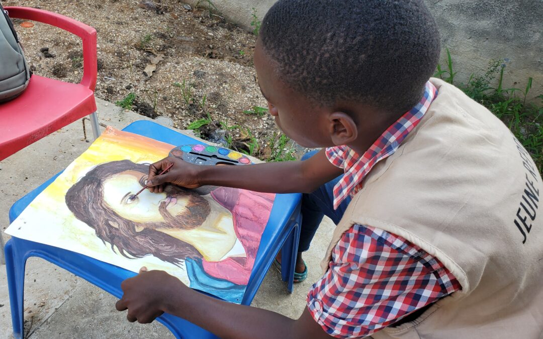 Kisangani : Le dessin, passion de Benjamin Masala