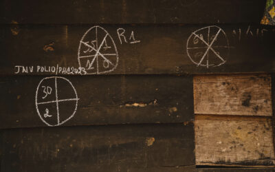 Les murs sont saturés par les marquages des relais communautaires