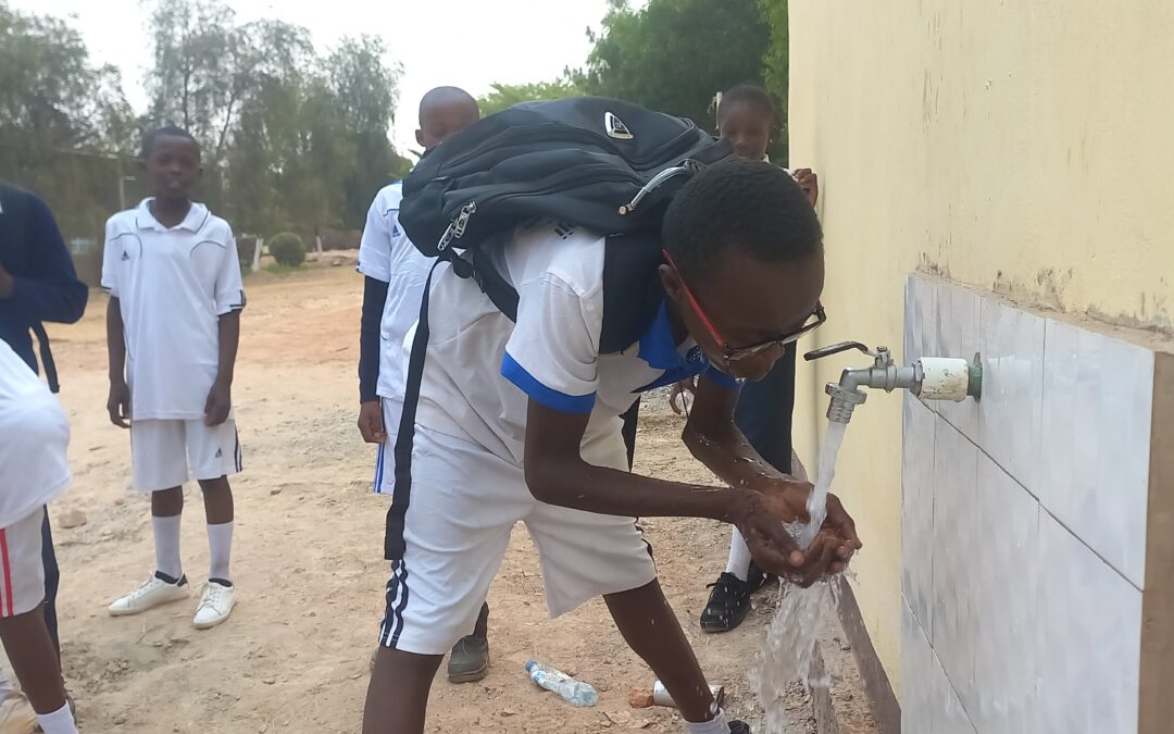 Il y a enfin de l’eau potable dans mon école