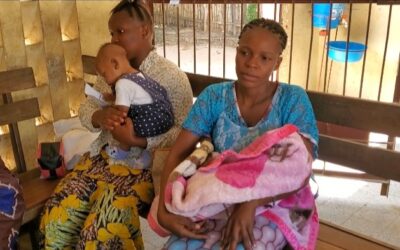 Etane est un bébé en bonne santé grâce à l’allaitement maternel exclusif