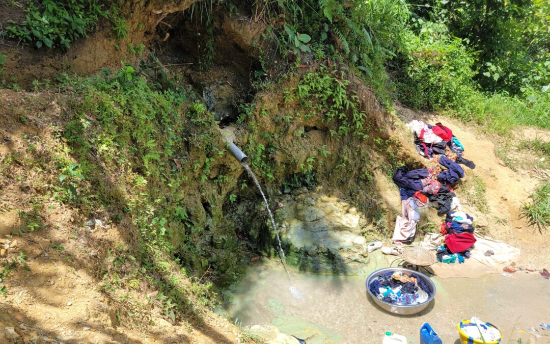 Notre source d’eau en danger