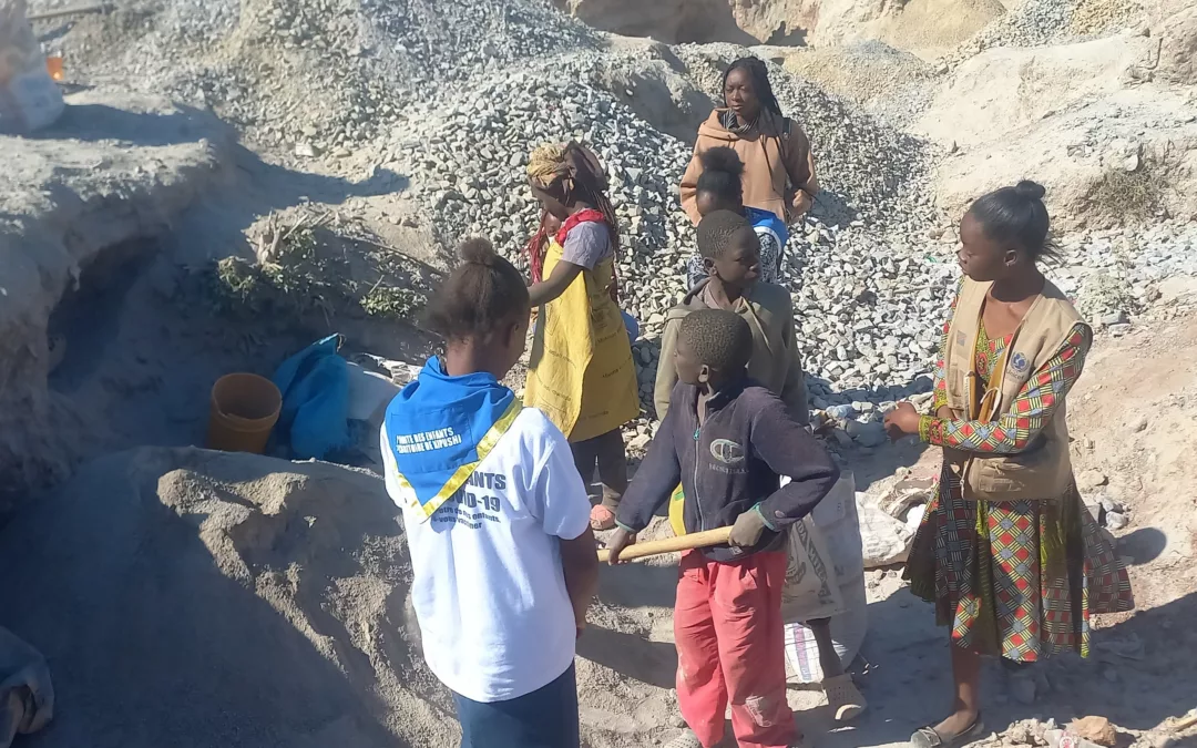 A Kipushi, Judith et ses trois frères sont toujours dans une carrière minière