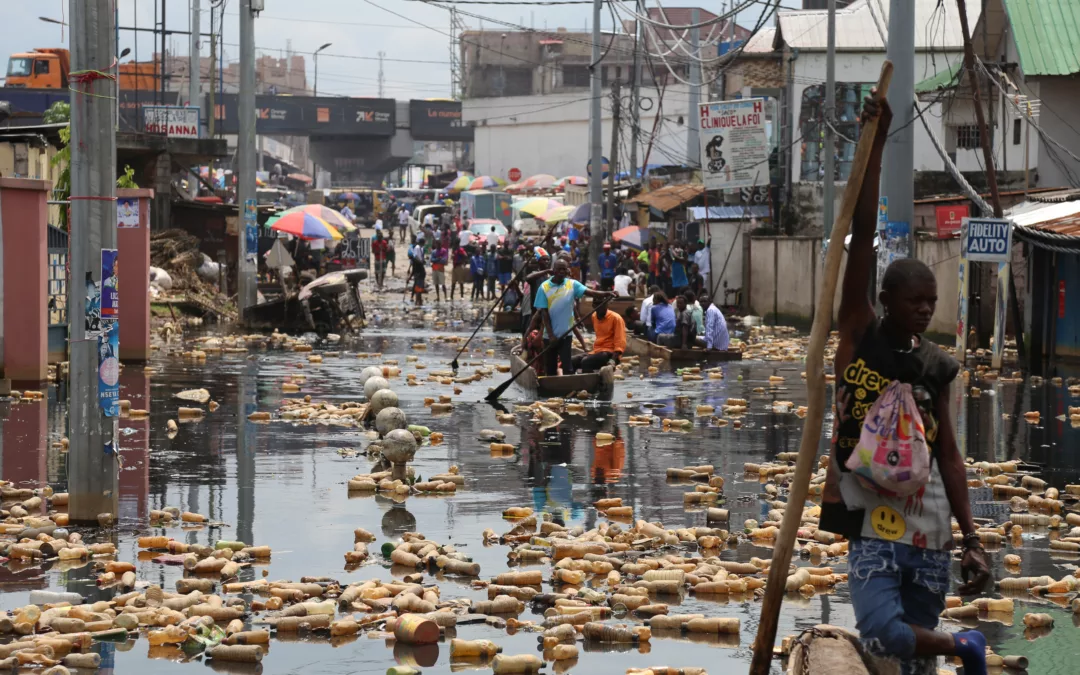 Ma vie au cœur des inondations à Kinshasa