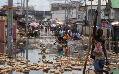 Ma vie au cœur des inondations à Kinshasa