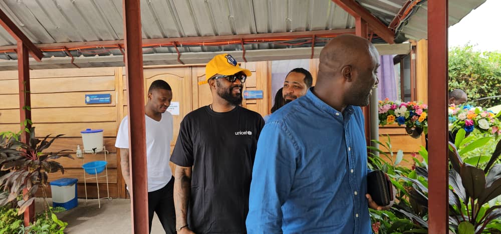 Fally Ipupa, Ambassadeur de l’UNICEF,  renouvelle son engagement pour les enfants