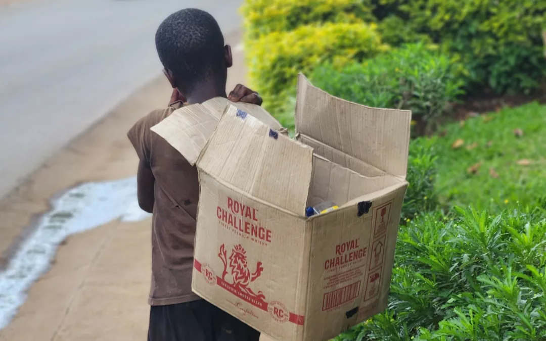 Bukavu: un groupe d’enfants fait du porte à porte pour mendier de la nourriture