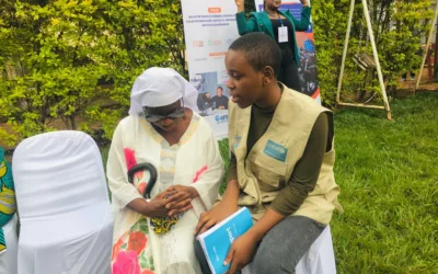 Une femme aveugle fait parler son talent à Bukavu