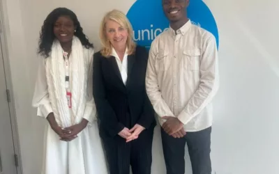 Rencontre avec la Directrice Exécutive de l’UNICEF