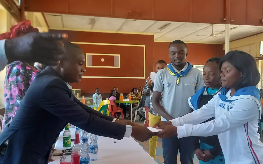 Kipushi : le Comité des enfants et les enfants reporters, meilleurs gagnants du concours Intelligentsia