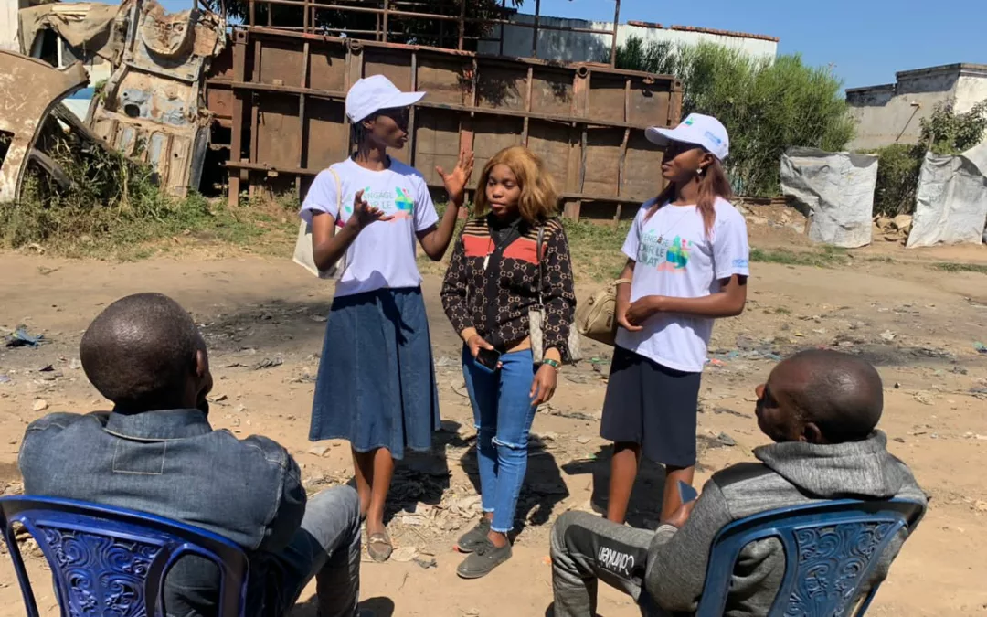 On sensibilise dans les rues de Goma sur le climat