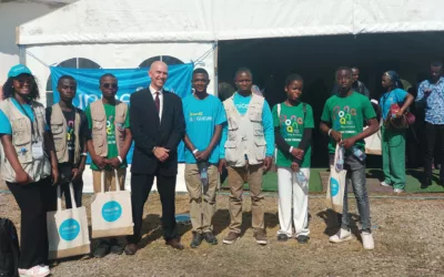 J’ai rencontré le représentant national de l’UNICEF RDC, il m’a impressionné