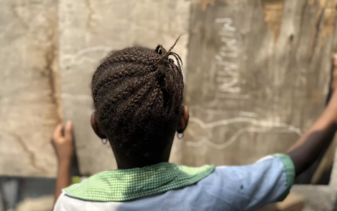 Les classes de mon école sont en mauvais état